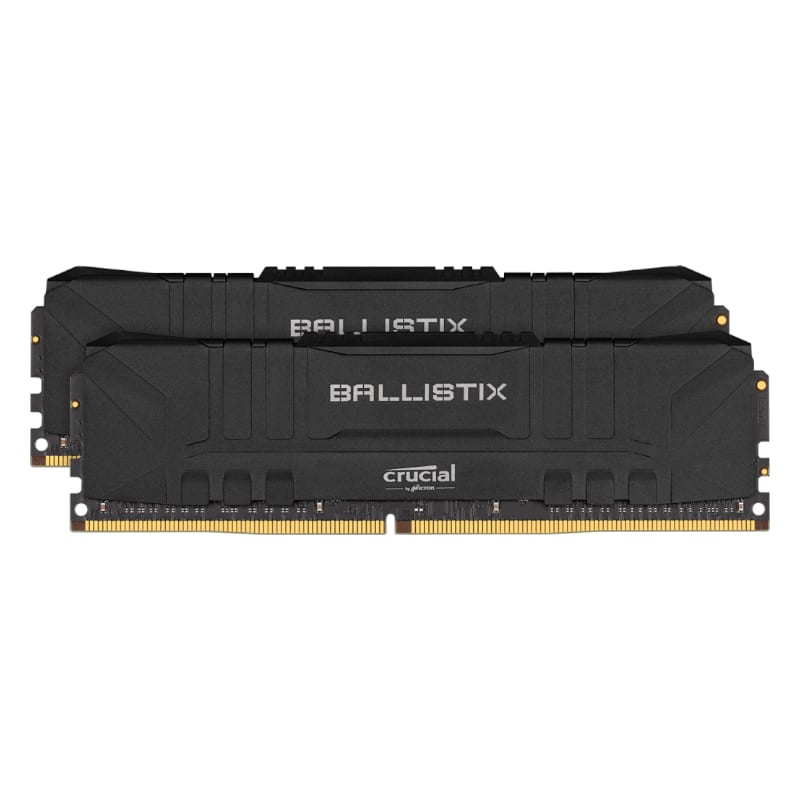 Ballistix 32GBKit (2x16GB) DDR4 3600MHz Desktop Gaming Memory - Black